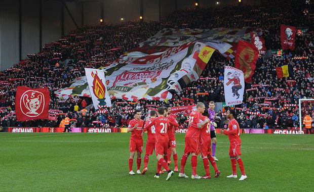 <div>
Liverpool(İngiltere)</div>
<div>
The Kop</div>
<div>
</div>