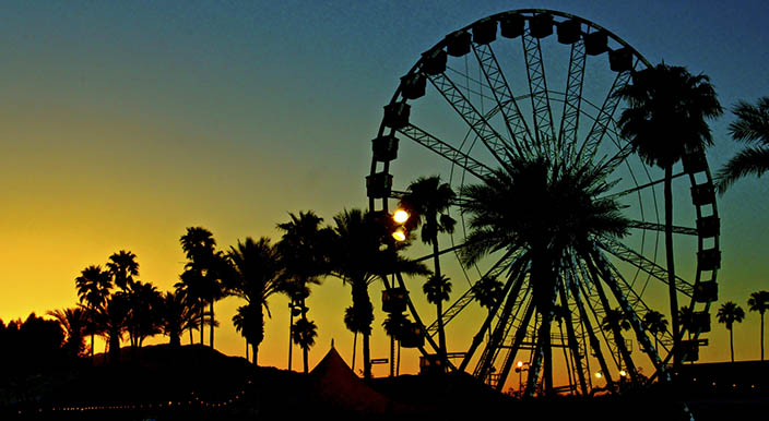 Son olarak çadırlar, konsept dekorasyonlar ve devasa dönme dolabı ile Coachella, Instagram tutkunları için tam bir cennet.