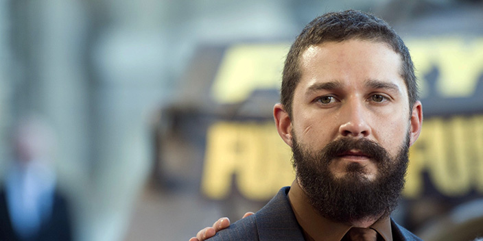 1- Shia LaBeouf<br />
