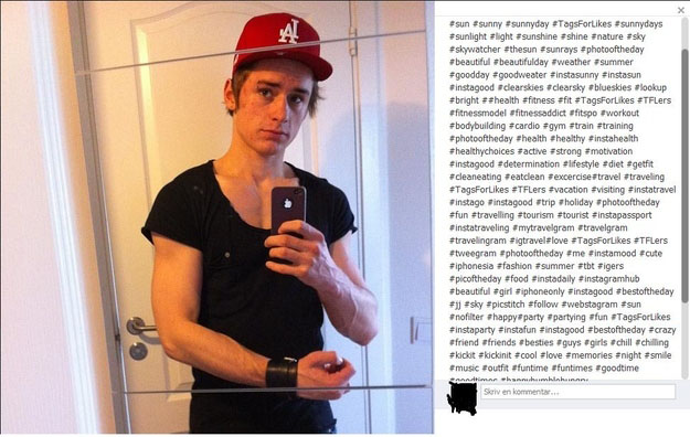4- Instagram'da like almak için dağı taşı hashtag ile doldurmak<br />
