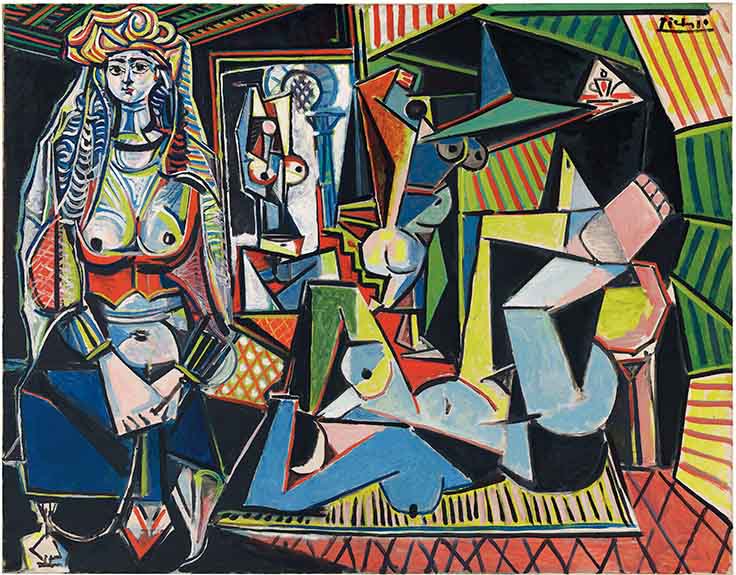 <strong>7. Pablo Picasso - Cezayirli Kadınlar (179.4 milyon dolar)</strong>