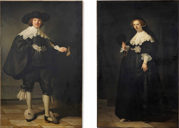 <br />
<br />
<br />
<strong>6. Rembrandt - Soolmans ve Coppit'in Ayakta Portreleri (180 milyon dolar)</strong>
