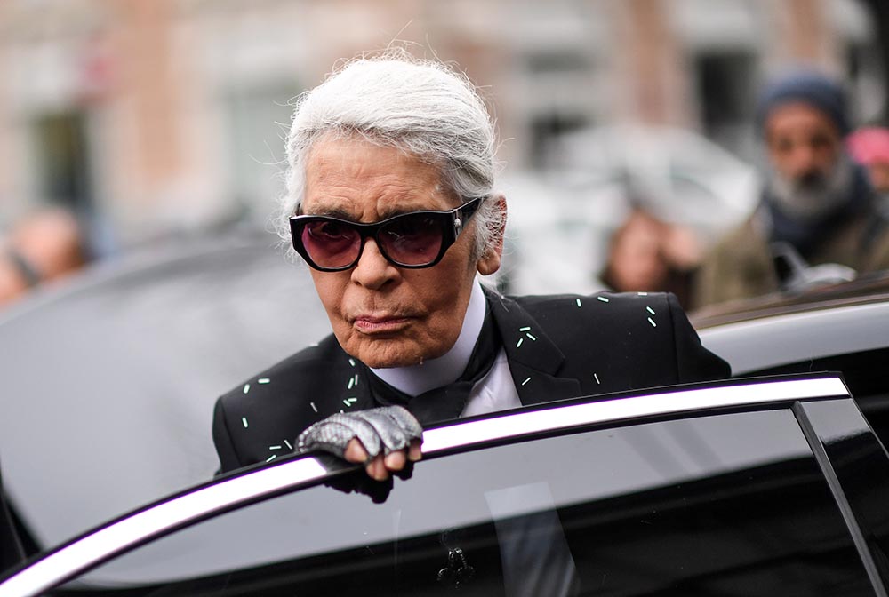 8- Karl LAGERFELD