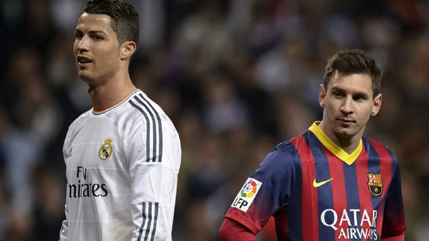 Ronaldo ve Messi gerilerde