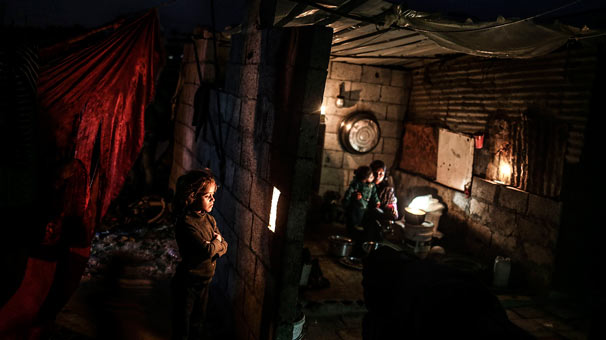<strong>Gazze'de elektrik kesintileri - Ali Jadallah</strong>