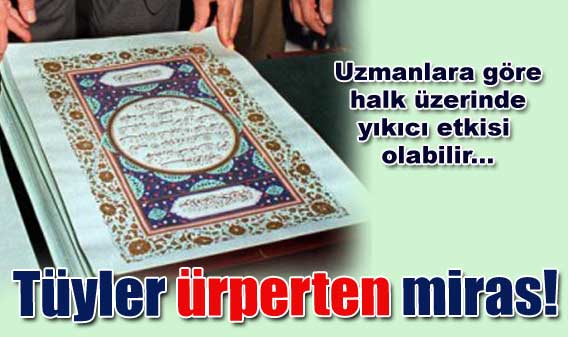 Saddam'dan paha bi�ilemez bir miras