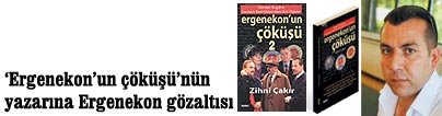 �Ergenekon�un yazar�na g�zalt�