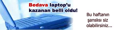 2. Laptop �d�l�n�n sahibi belli oldu