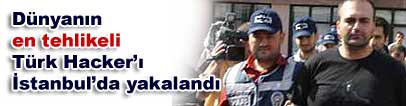 T�rk polisinden ka�amad�!