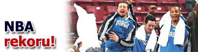 Hidolu Orlando NBA rekoru k�rd�
