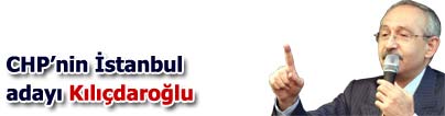 K�l��daro�lu �stanbul aday�
