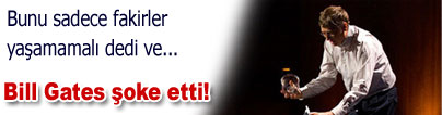 Gates dinleyicilerini �oke etti