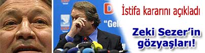 Zeki Sezer istifa ettti