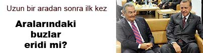Erdo�an ve Baykal'dan samimi sohbet