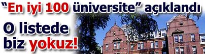 D�nyan�n en iyi 100 �niversitesi
