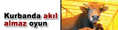 Kurbanl�kta b�y�k hile!