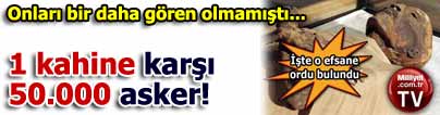 Pers ordusu bulundu