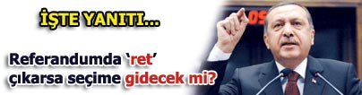 �stedi�imiz ��kmasa da yine se�ime gitmeyiz