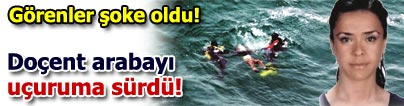Do�ent Ebru otomobilini <font color=red>�l�me s�rd�</font>