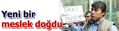 Almanya�ya korsan taksi