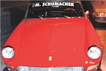 Schumacher’in  bindiği otomobil bu müzede