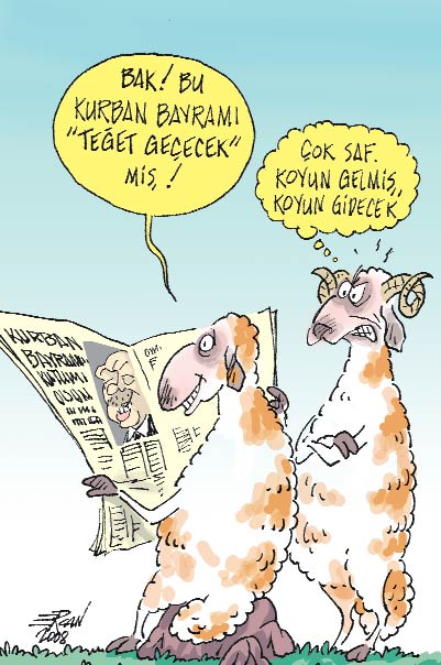  En Komik Kurban Karikatürleri Sanalalemde !