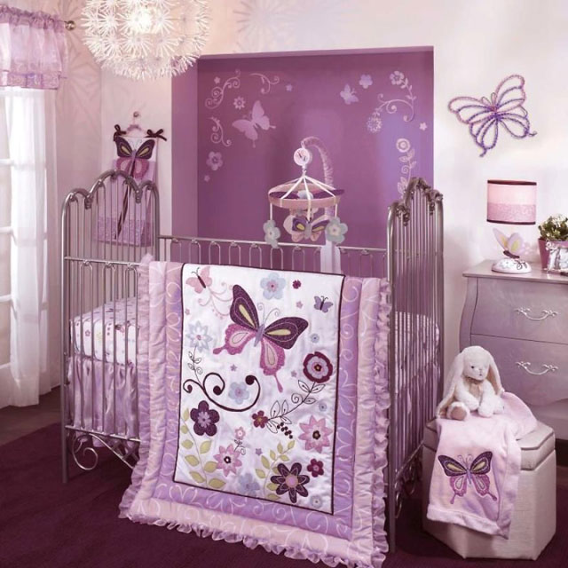 Kız bebek odası için dekorasyon fikirleri Sayfa 10 Yatak Odası