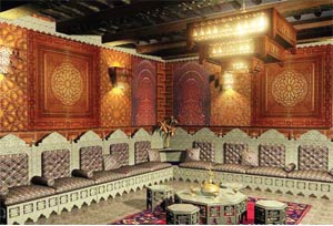  Asansörlü namaz odası küfeki taşından lavabo