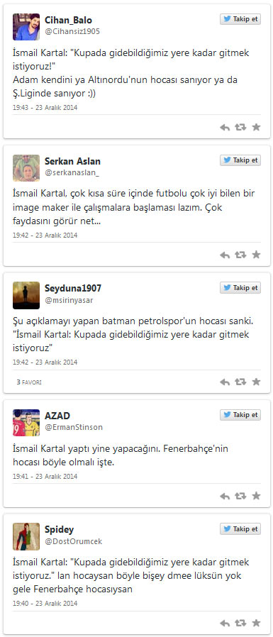 İsmail Kartal'ın açıklaması sosyal medyayı salladı