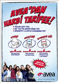  Aveadan yeni süper tarife   Harbi Tarife