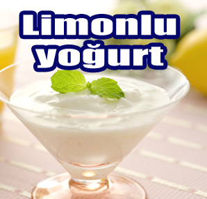 Limonlu ev yap�m� yo�urt tarifi