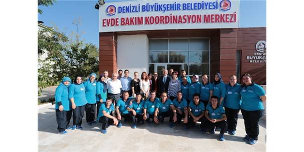 Denizli Büyükşehir�in Evde Bakım Hizmetleri Devam Ediyor Denizli