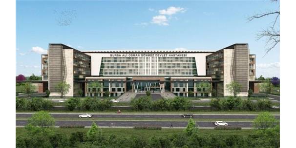 Bursa|da Otel Konforundaki Yeni Hastanede İnşaat Başladı