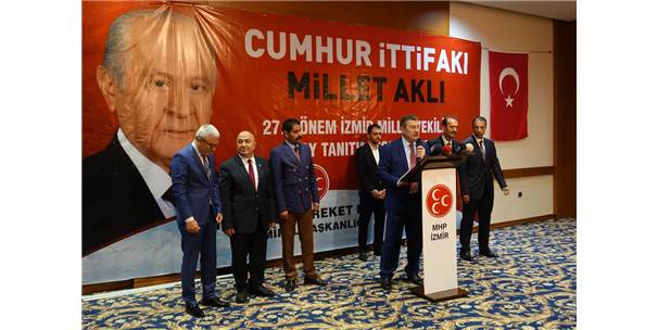 MHP İzmir'in Milletvekili adayları tanıtıldı ile ilgili görsel sonucu