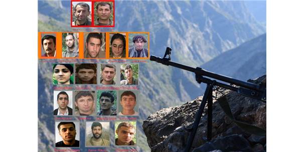 Tunceli'de 18'İ 14 Milyon Ödüllü, 94 Terörist Etkisiz Hale Getirildi