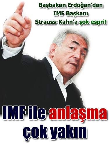 Türkiye, IMF ile anlaşmak üzere