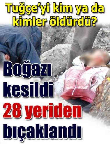 Kayalıklarda bıçaklı vahşet