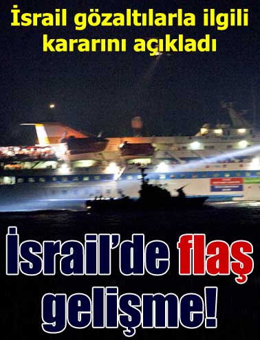 İsrail, Gemiden Gözaltına Alınanları Serbest Bırakıyor