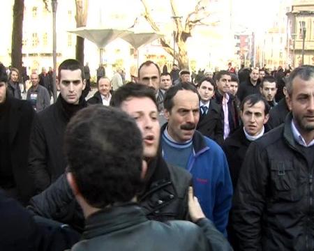 Uludere olay�na Trabzon'da gergin protesto