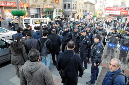 Uludere olay�na Trabzon'da gergin protesto
