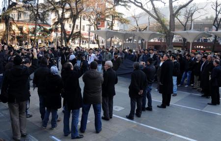 Uludere olay�na Trabzon'da gergin protesto