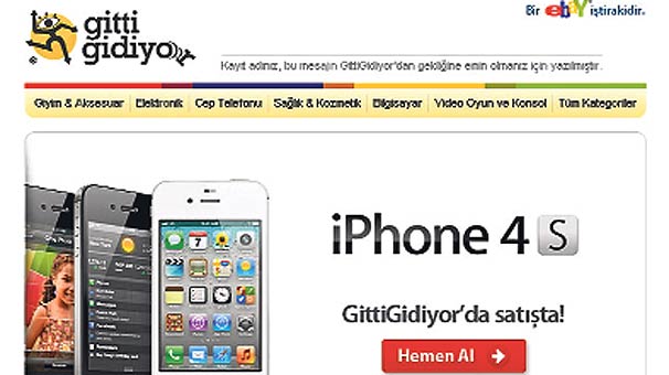 iPhone 4S'in Türkiye'deki Satış Fiyatı