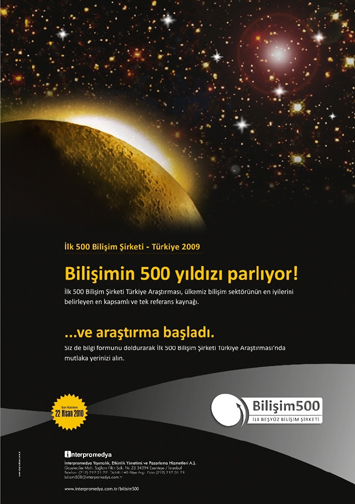 Bilişim 500 başvuruları başladı!