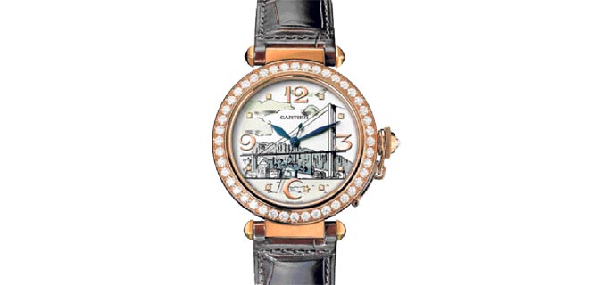Cartier İstanbul için  30 adet özel saat üretti