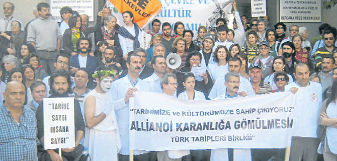 Çevreciler: Allianoi katliamı durdurulsun