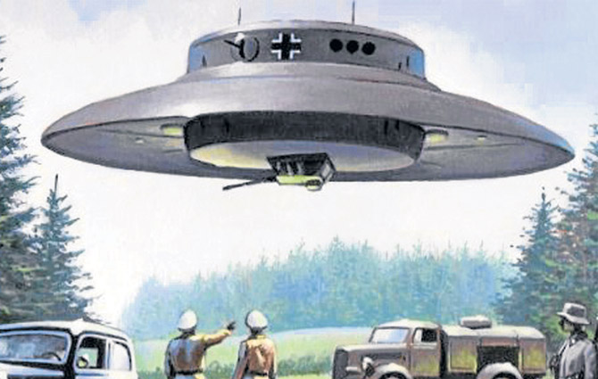 Hitler 15 tane UFO yaptırmış