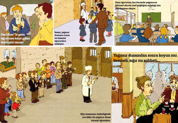 Çizgi-romanda yağmur duası