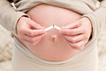 Hamilelikte içilen sigaranın doğacak çocukta