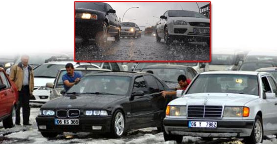 Ankarada yağış alarmı