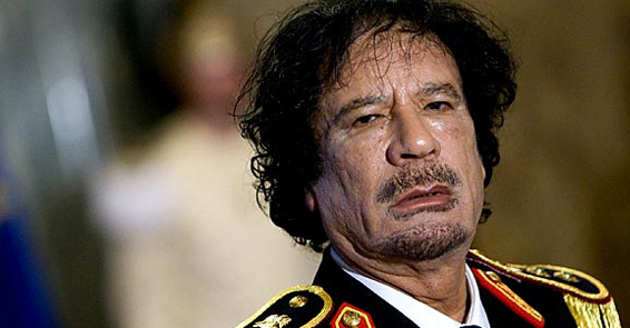 Kaddafiden mesaj var